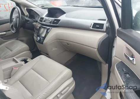 2015 Honda Odyssey Ex-L from USA, damaged, VIN 5FNRL5H68FB022052